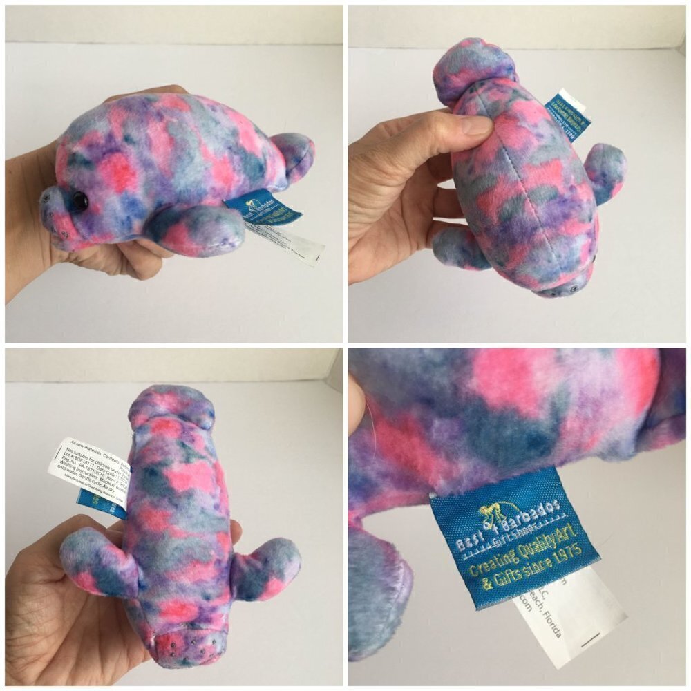 Bundle‎ of Mostly TY Ocean Animal Girl Plushes, Dolphin, Manatee, Turtle - Picture 10 of 10